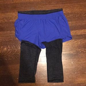 Athleta Leggings/Shorts Small